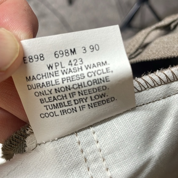 ⭐️NWT Vtg Levi’s Saddleman dress boot jeans SZ 34X30. Made in USA Tan color - Picture 9 of 10